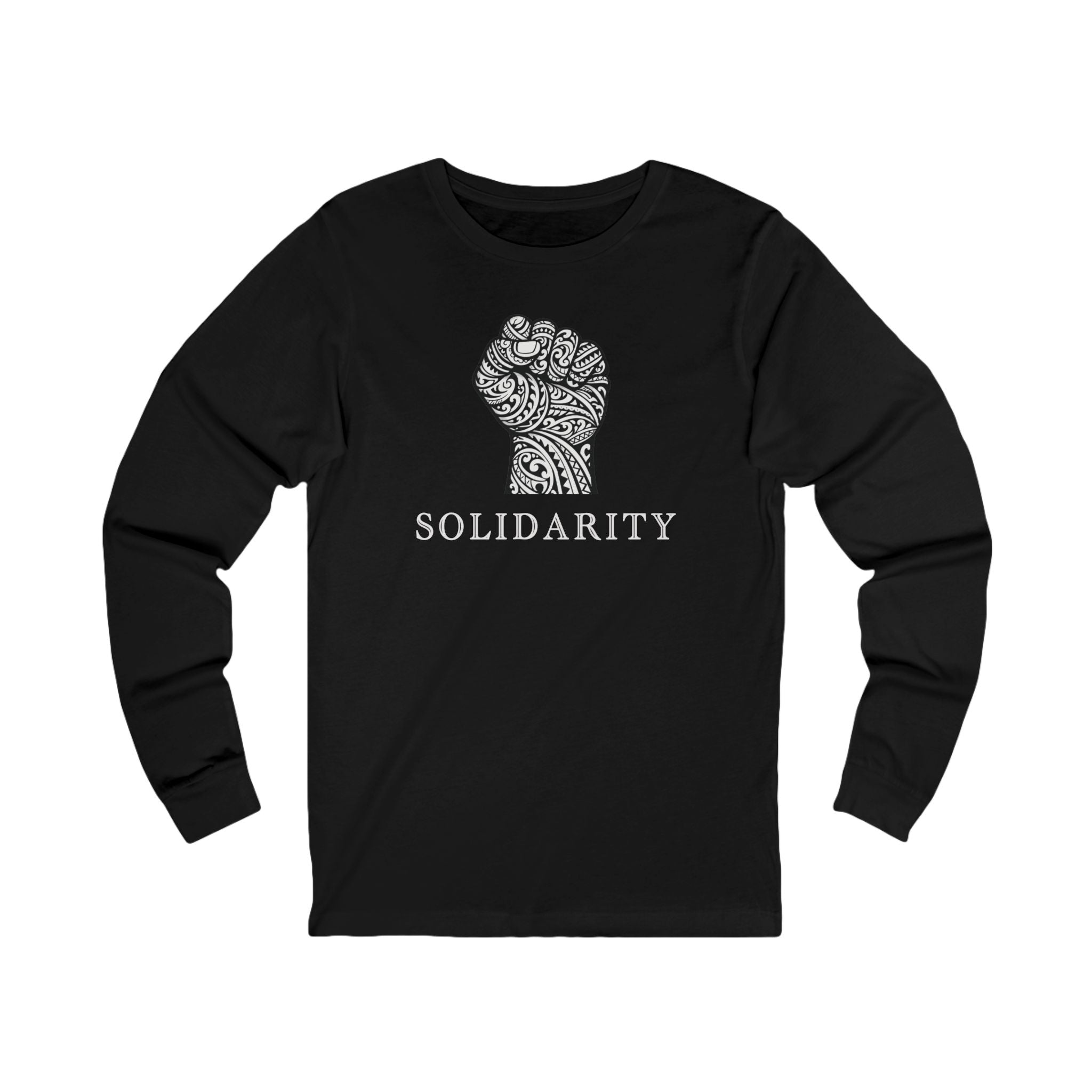 Solidarity Tribal Long Sleeve Tee